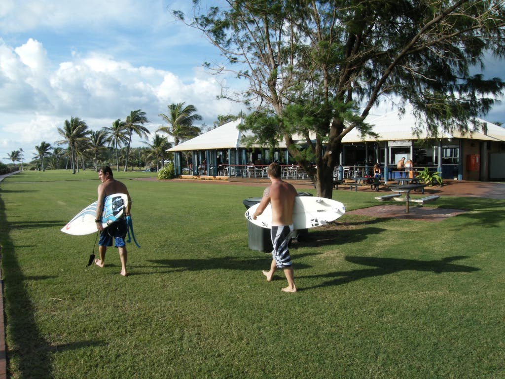 Broome est devenu une destination trés prisée des australiens du sud pour ses spots de surf et son climat tropical